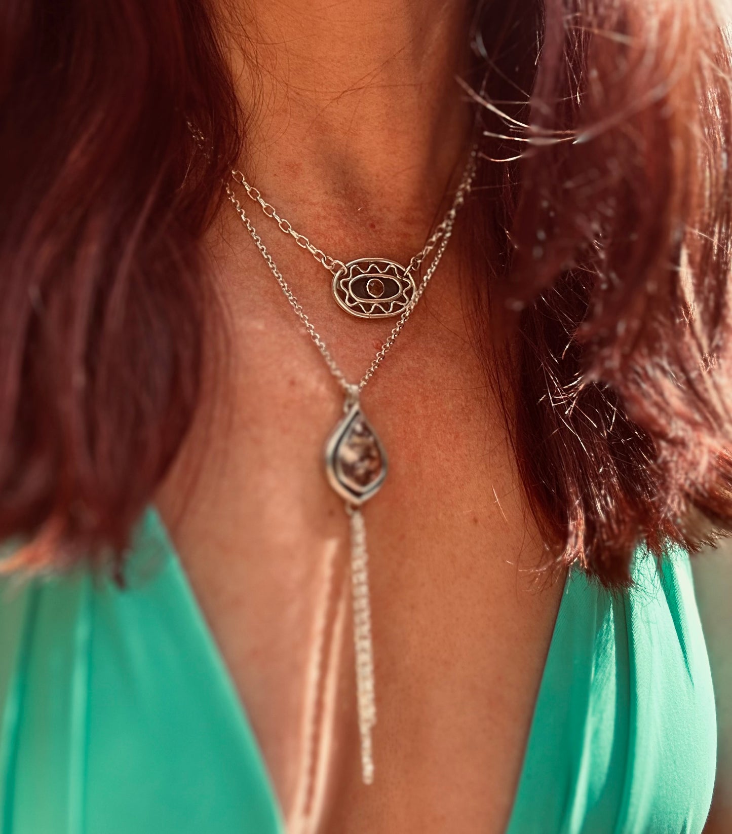 Jasper Country Road Necklace