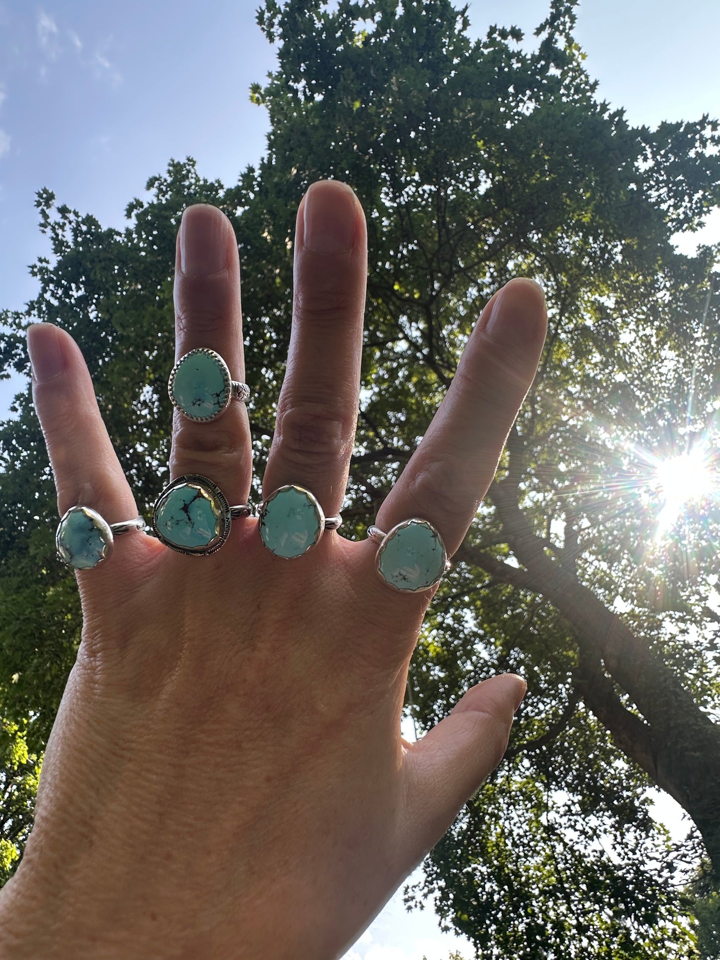 Golden Hill Turquoise Ring size 5.75