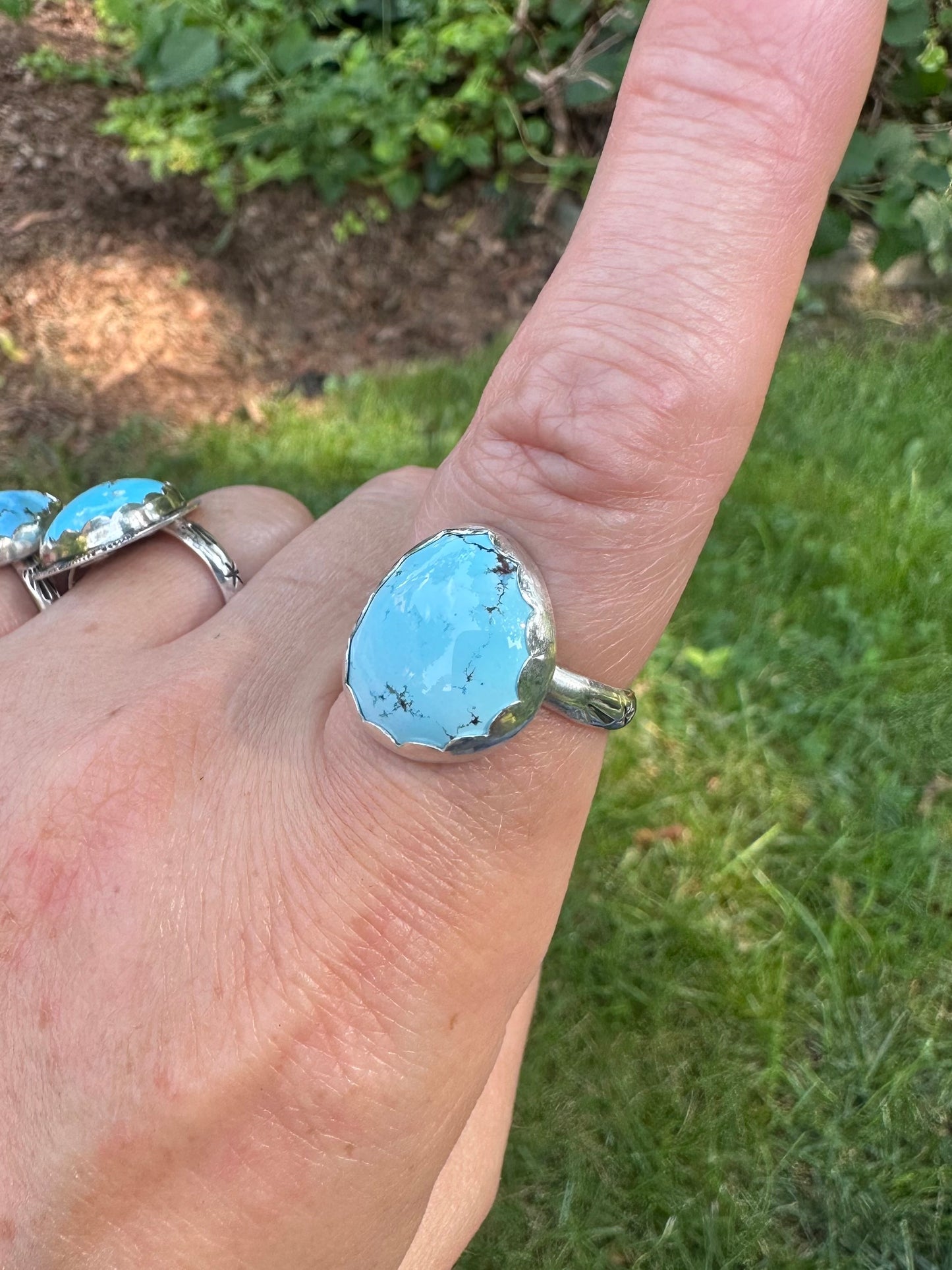 Golden Hill Turquoise Ring size 9