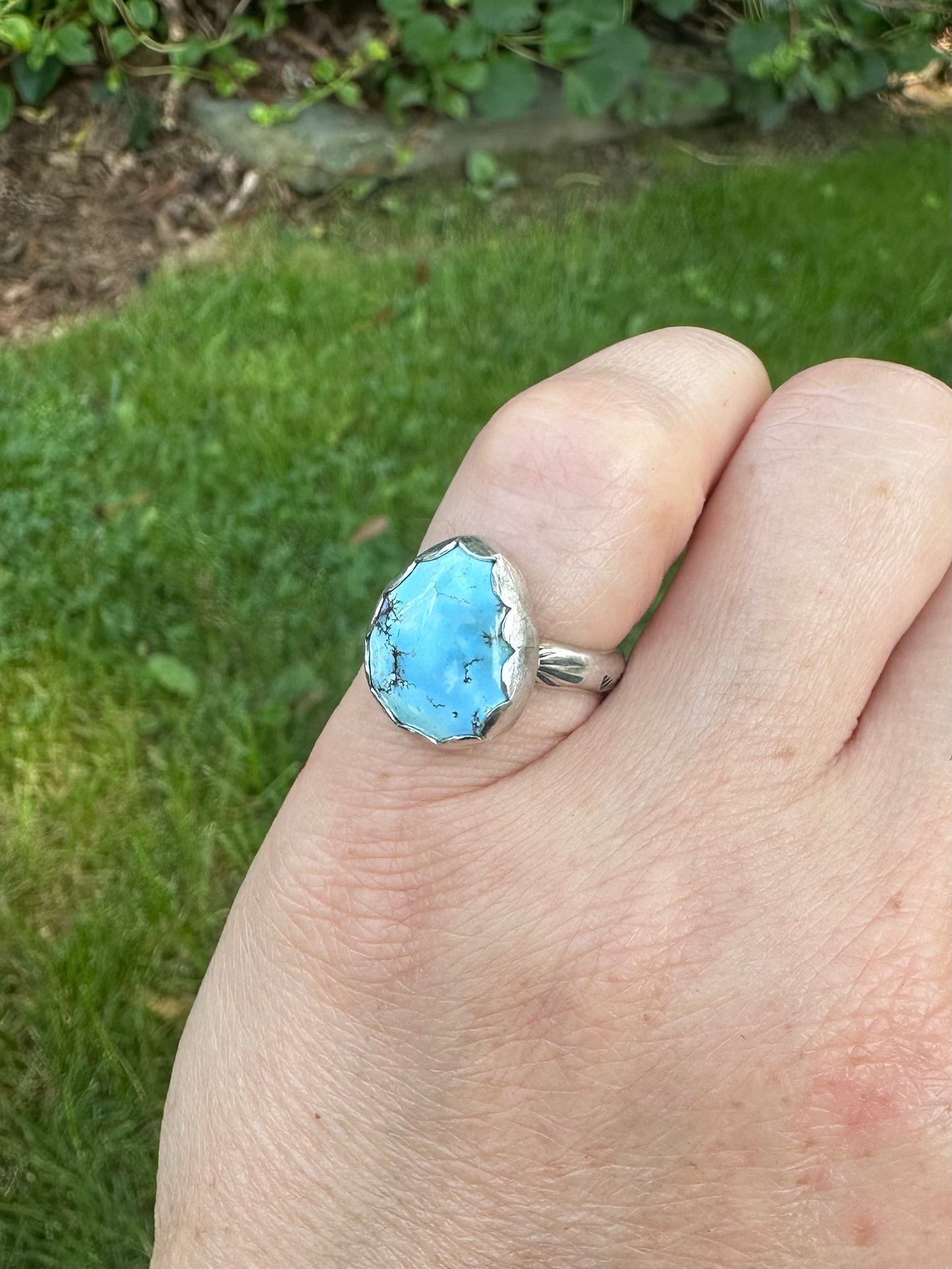 Golden Hill Turquoise Ring size 5.75