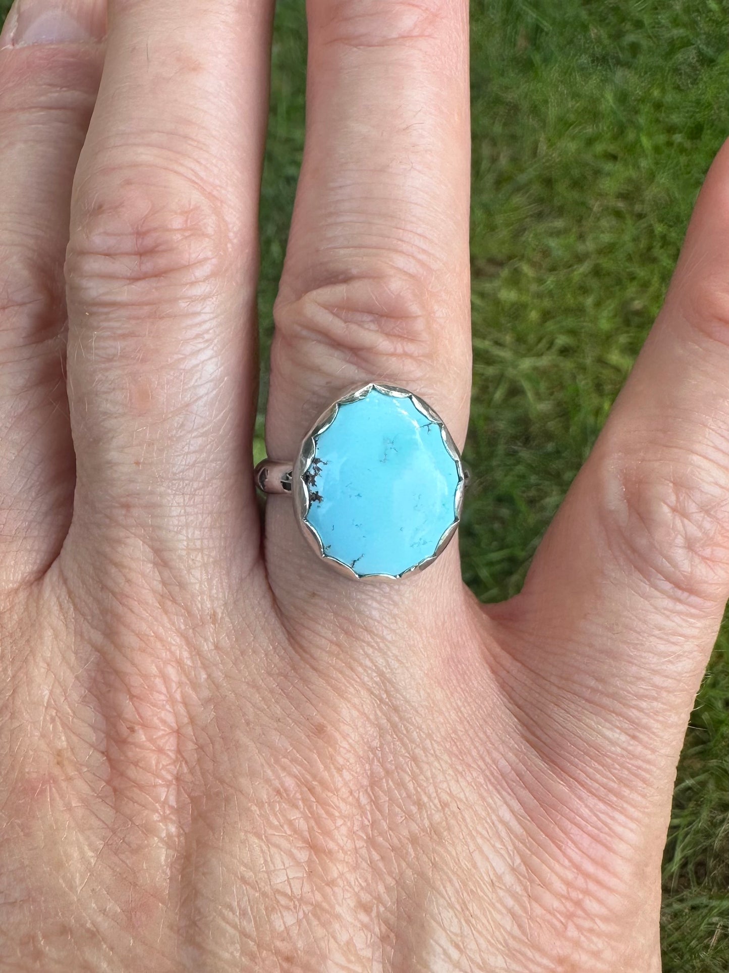 Golden Hill Turquoise Ring size 8