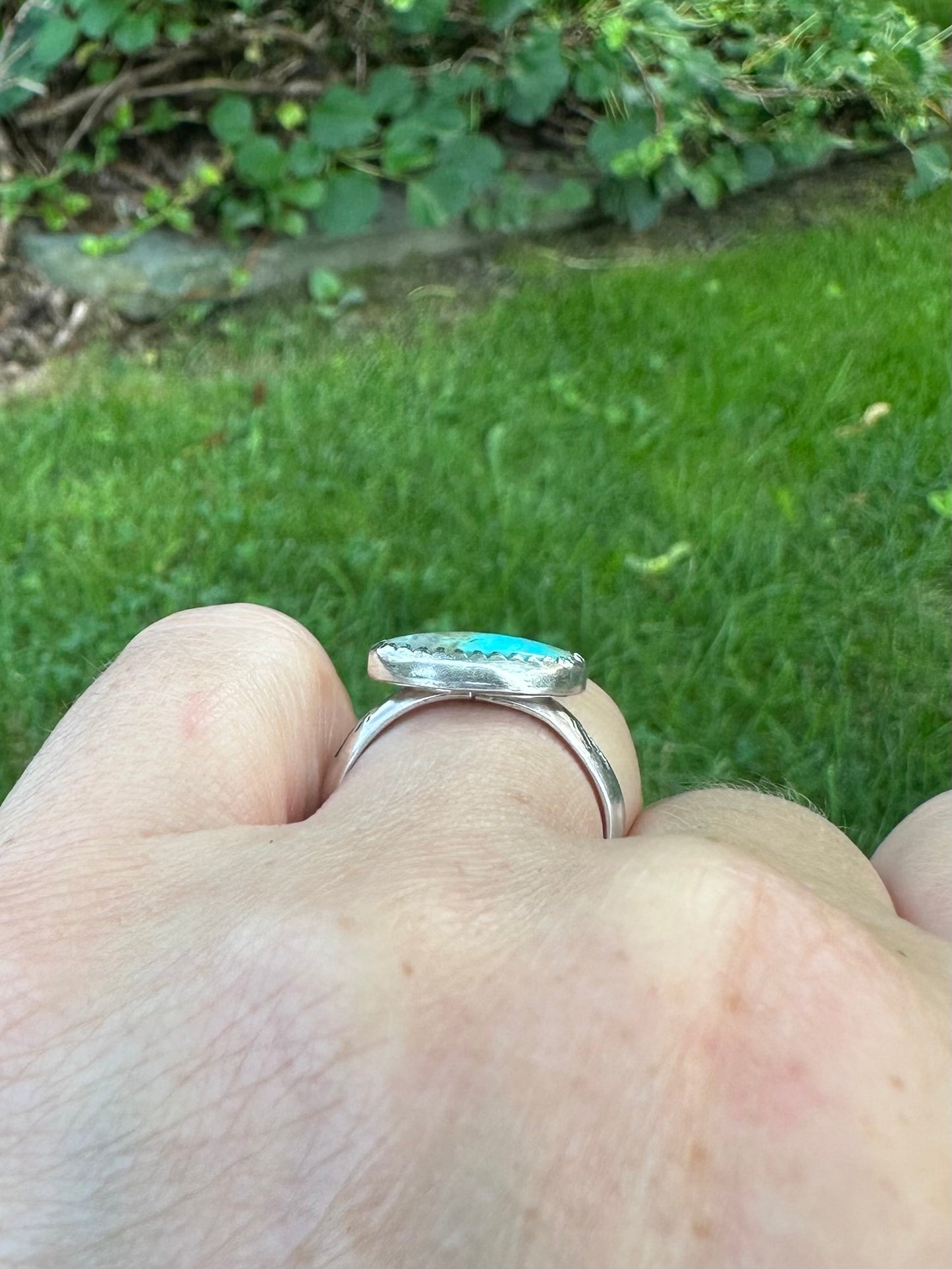 Kingman Turquoise Everywhere Ring size 7.25