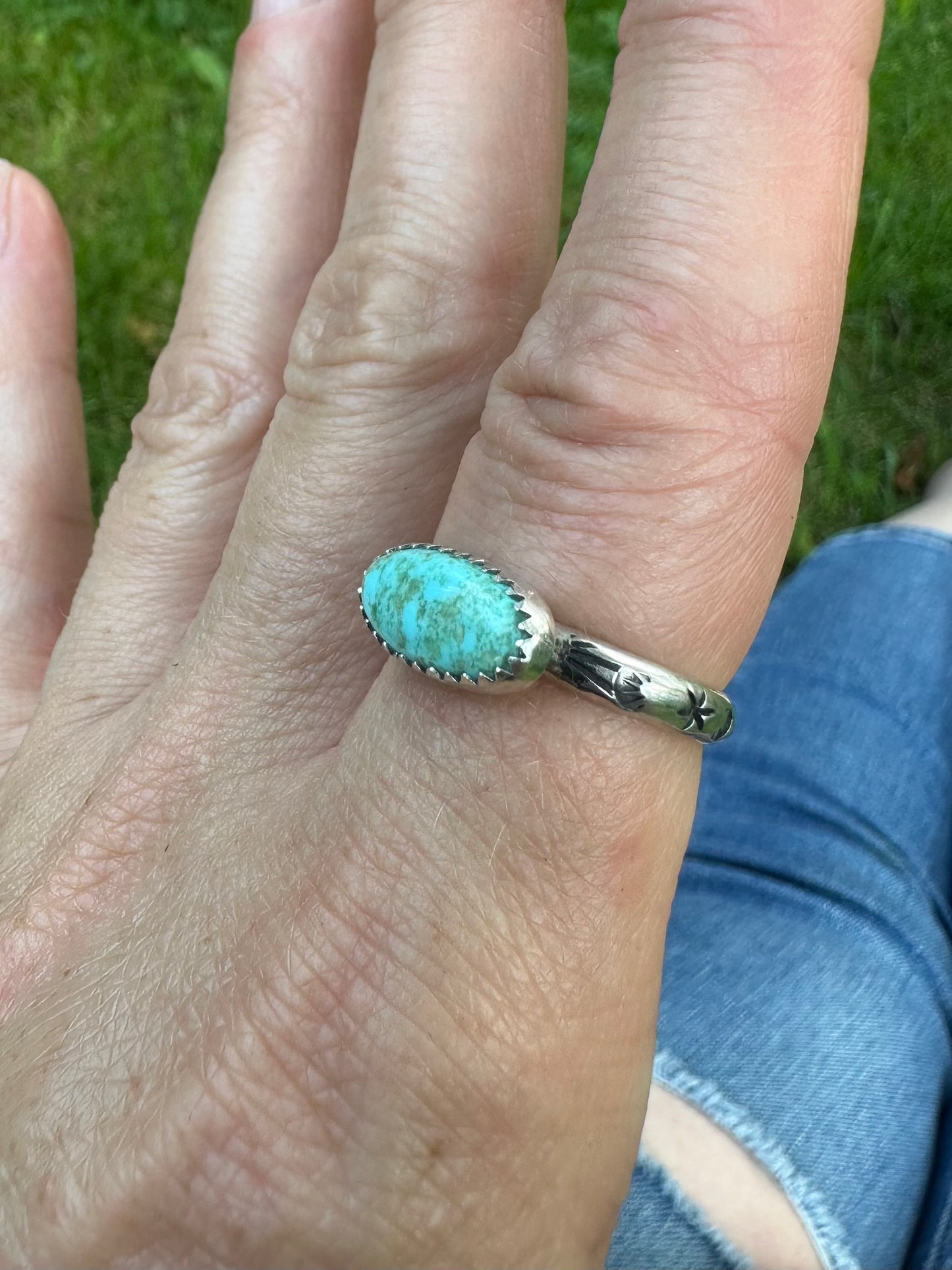 Kingman Turquoise Everywhere Ring size 8.5