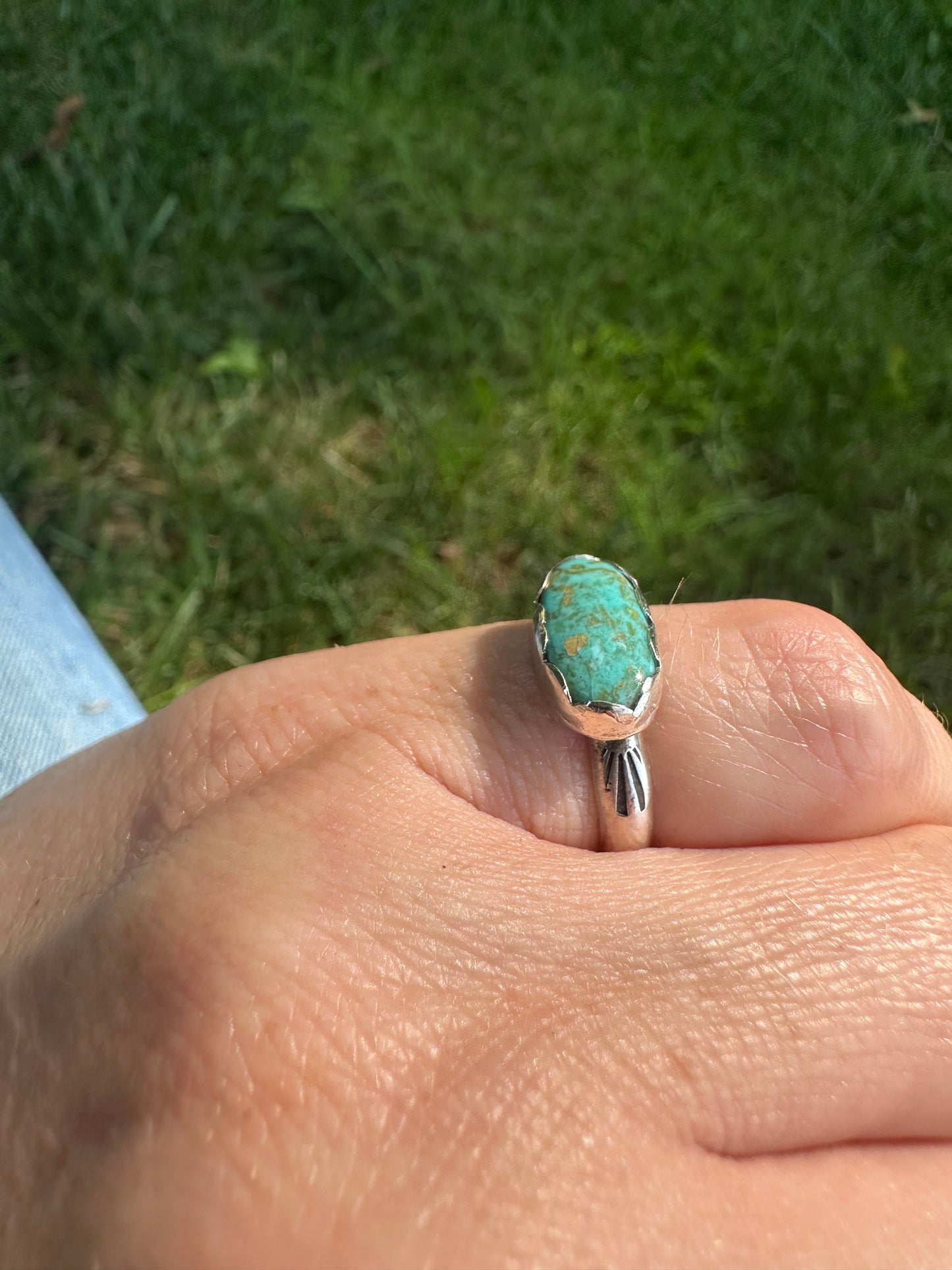Kingman Turquoise Everywhere Ring size 5.25