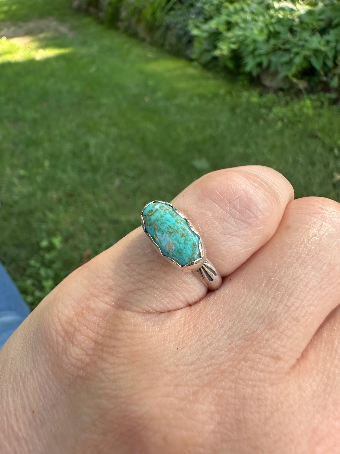 Kingman Turquoise Everywhere Ring size 5.25