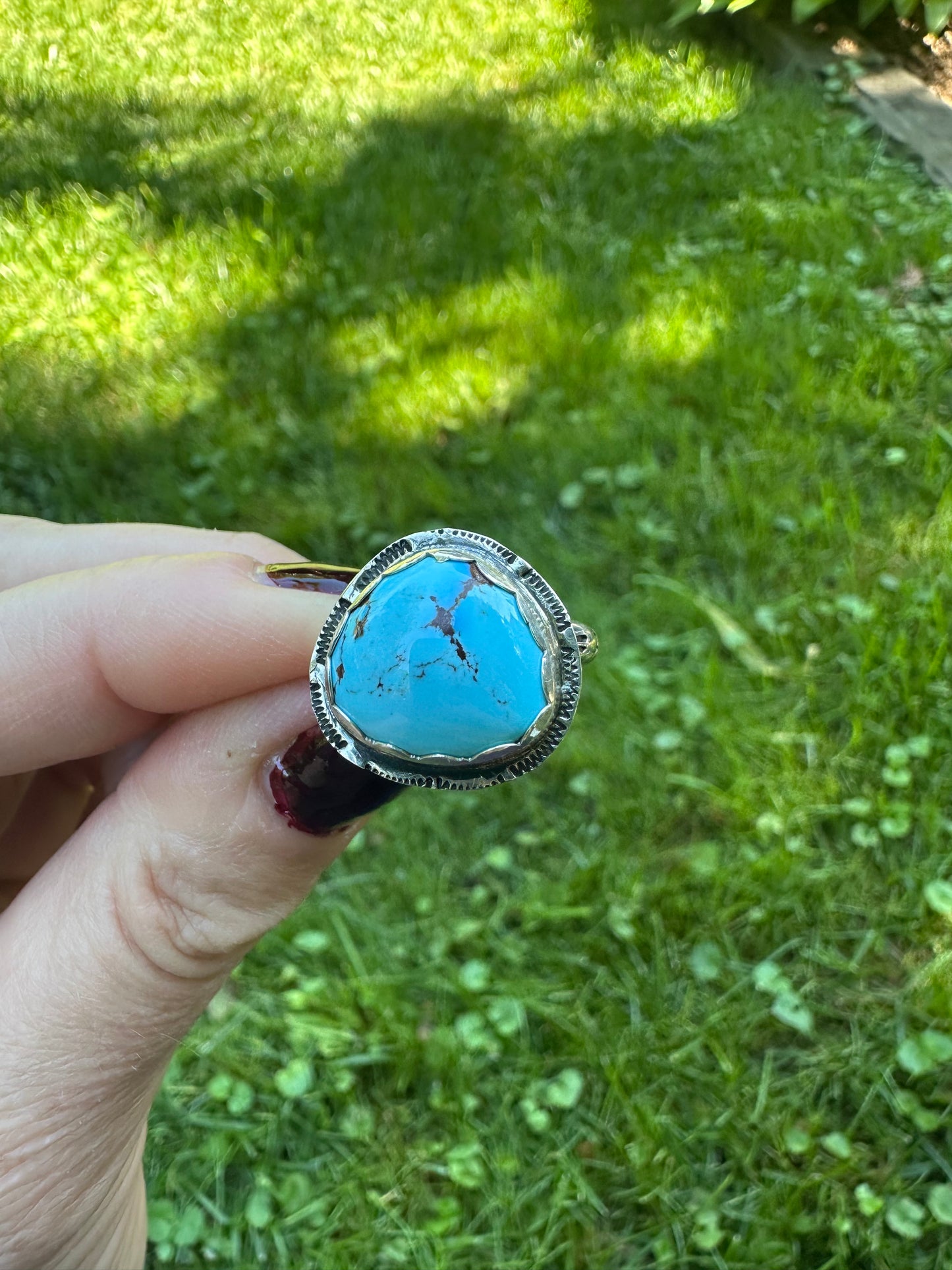 Golden Hill Turquoise Ring size 8