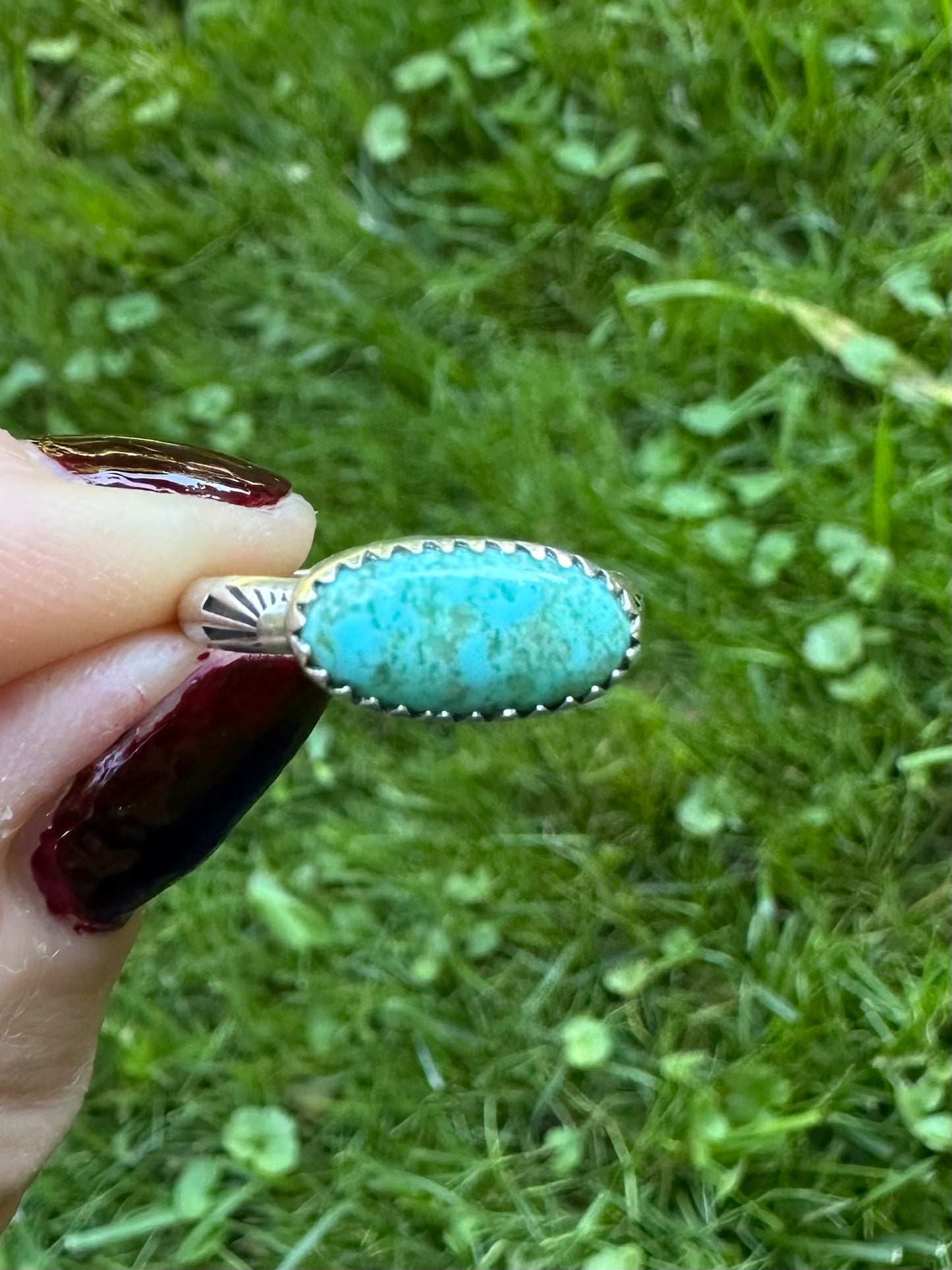 Kingman Turquoise Everywhere Ring size 8.5