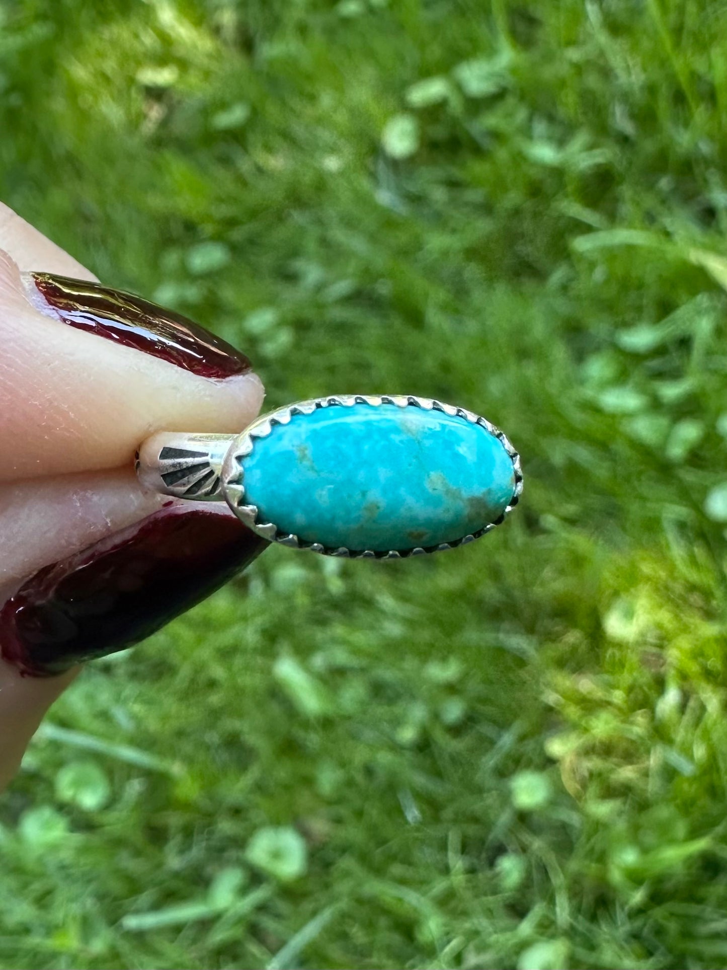 Kingman Turquoise Everywhere Ring size 7.5