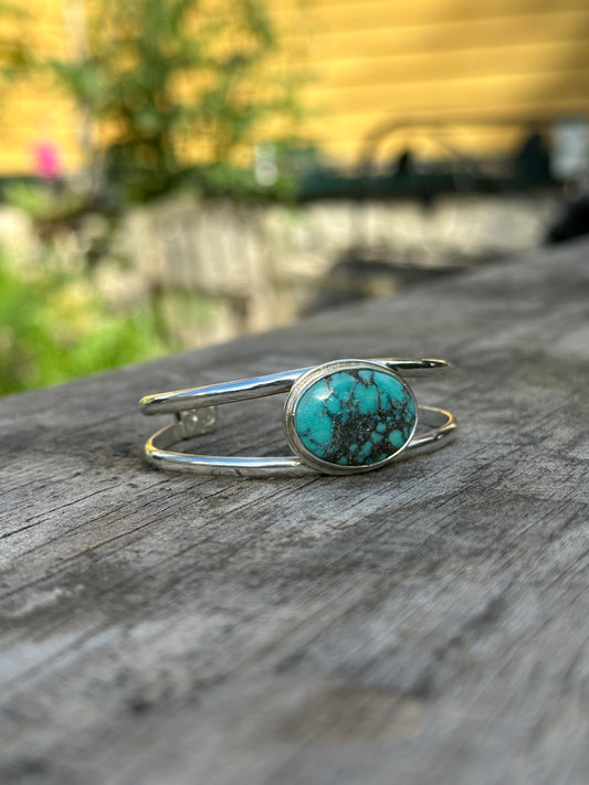 Turquoise Double Cuff Bracelet