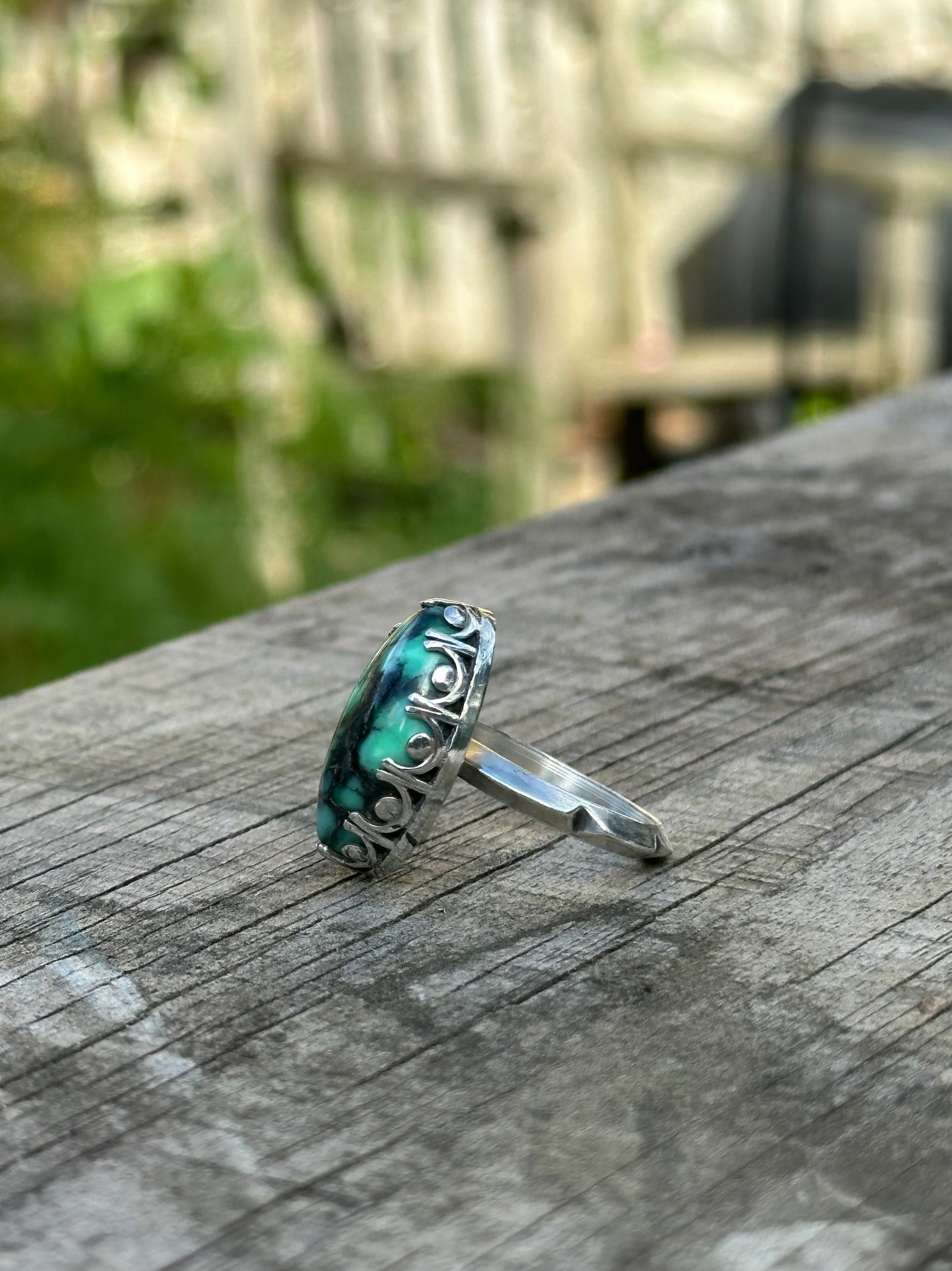 Desert Oasis Variscite Ring
