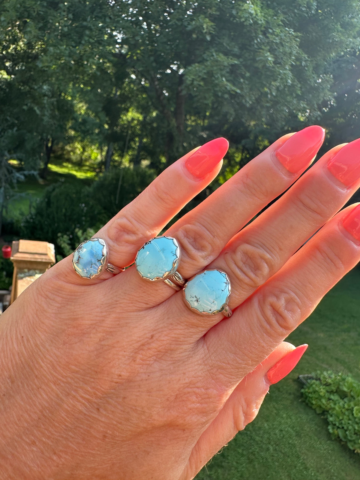 Golden Hill Turquoise Ring size 5.75