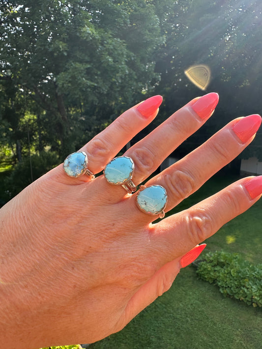 Golden Hill Turquoise Ring size 5.75