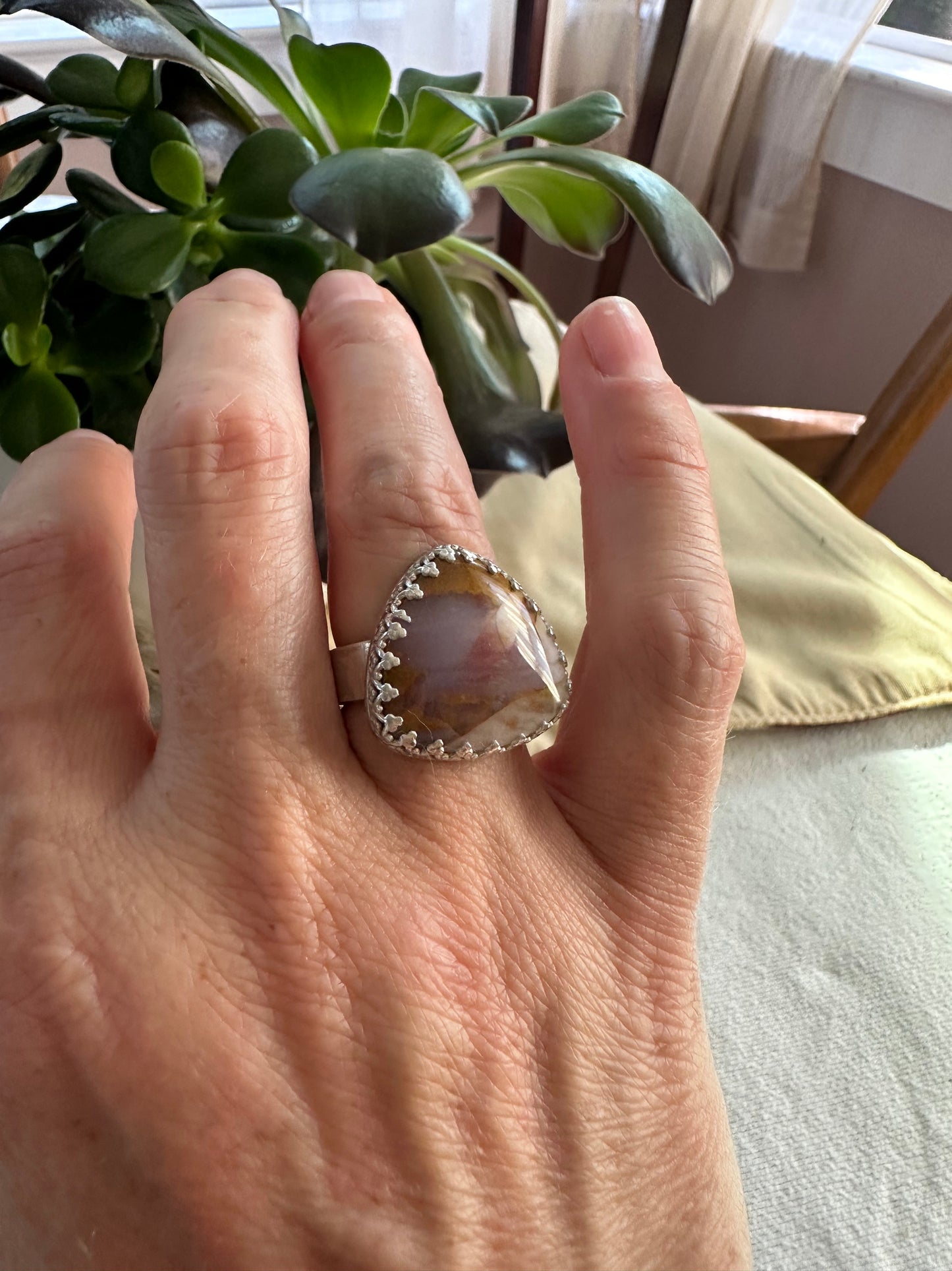 Francine Ring in Oregon Sunset Jasper