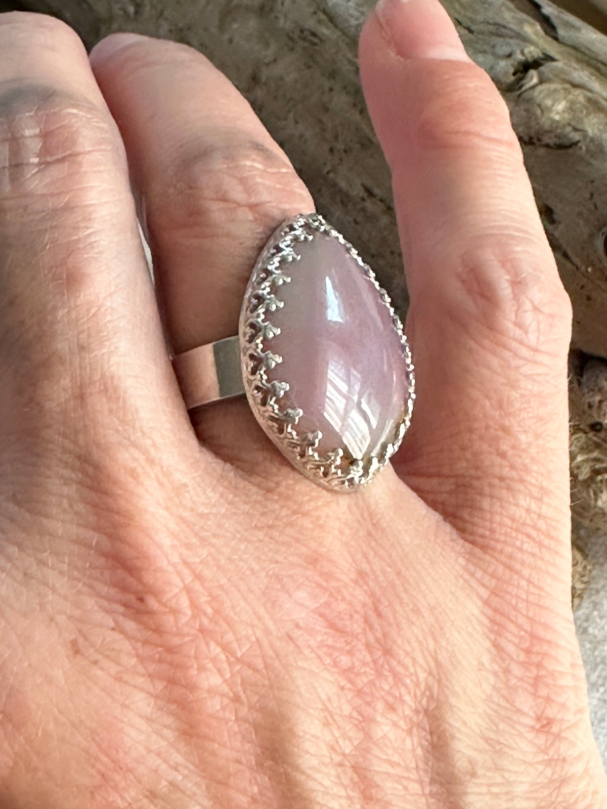 Francine Ring in Oregon Sunset Jasper