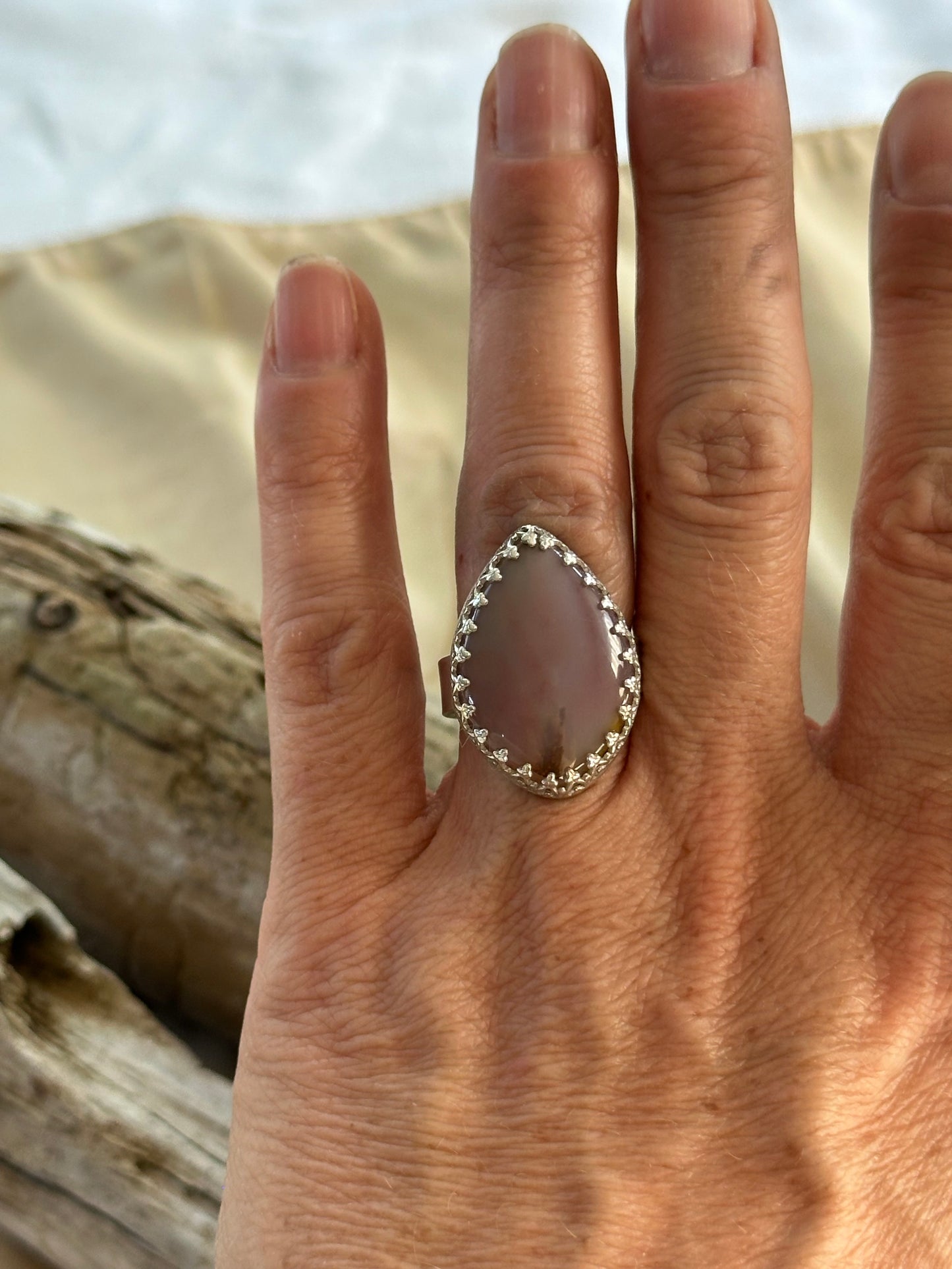 Francine Ring in Oregon Sunset Jasper