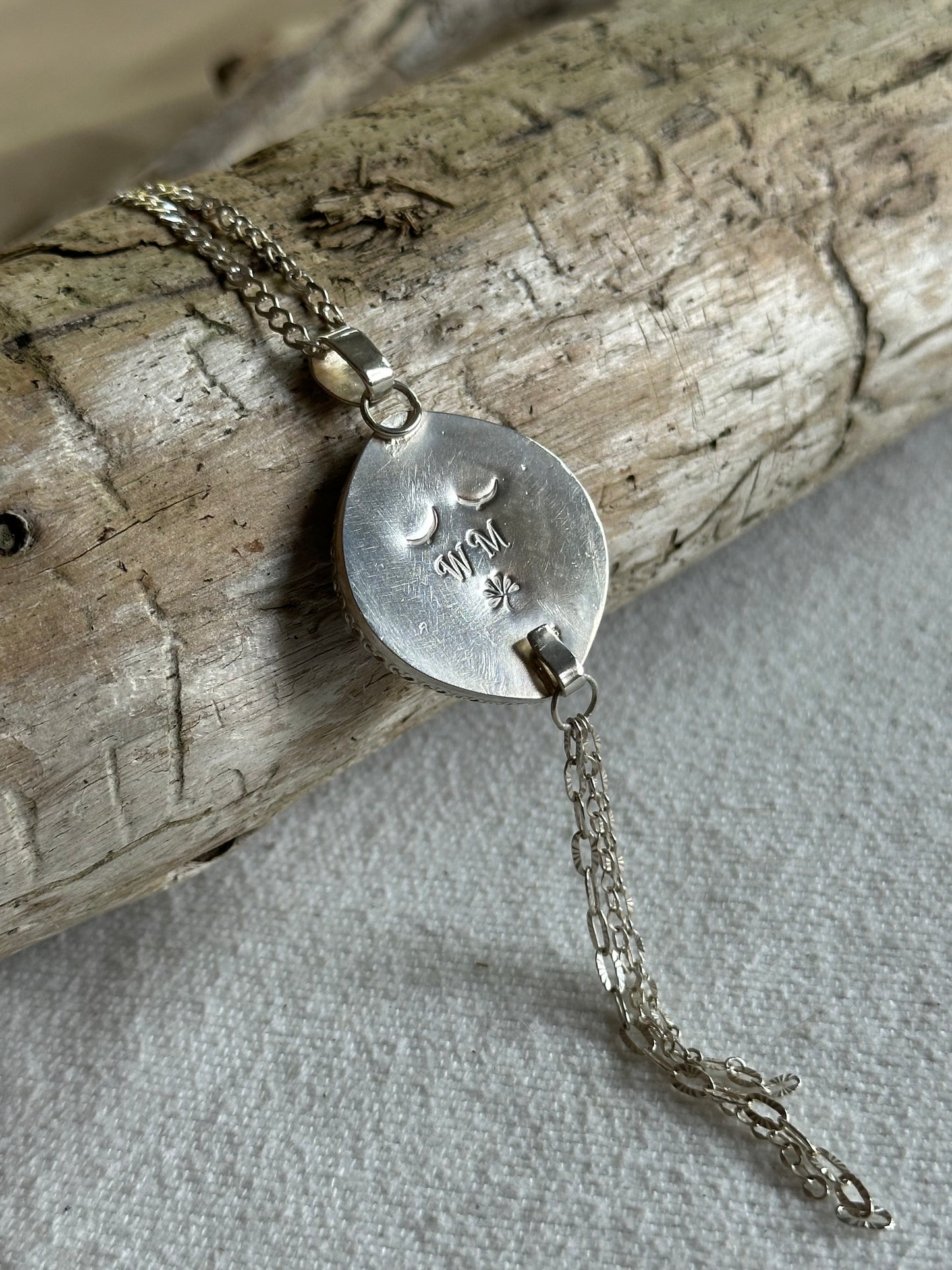 Francine Necklace in Oregon Sunset Jasper