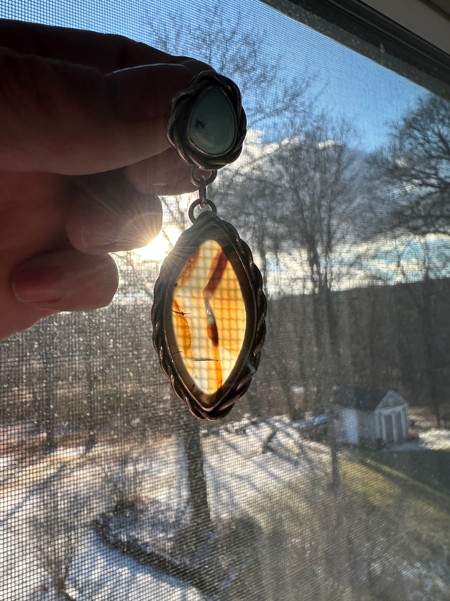 Sky and Earth Nest Earrings