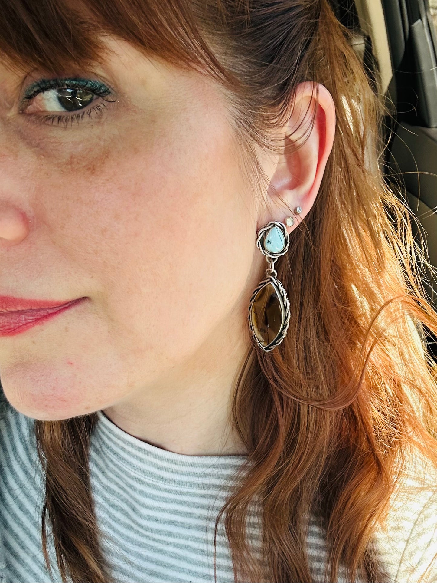 Sky and Earth Nest Earrings