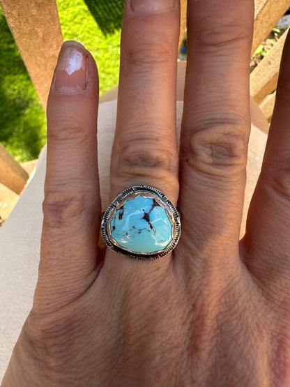 Golden Hill Turquoise Ring size 8