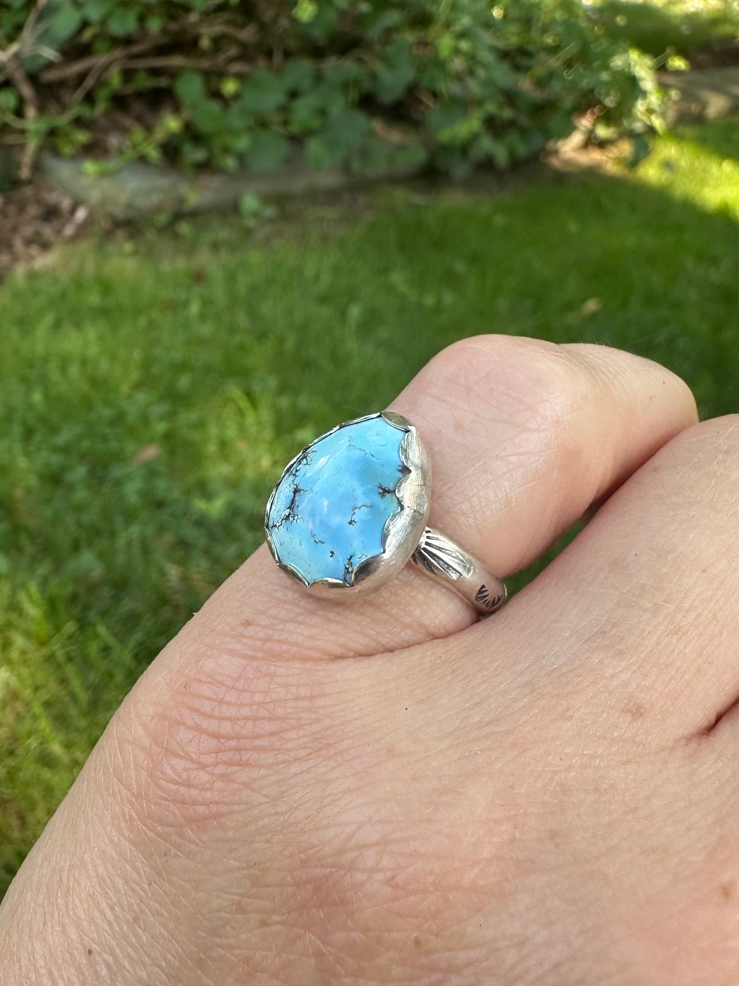 Golden Hill Turquoise Ring size 5.75