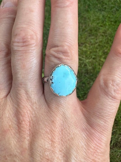 Golden Hill Turquoise Ring size 8