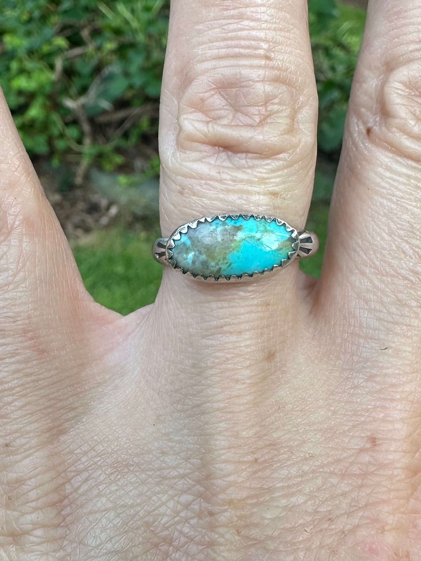 Kingman Turquoise Everywhere Ring size 7.25
