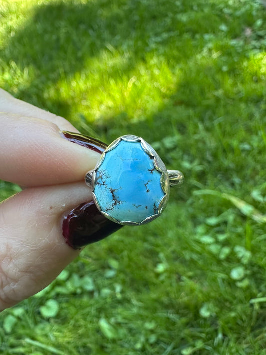 Golden Hill Turquoise Ring size 5.75