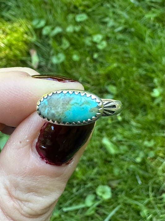 Kingman Turquoise Everywhere Ring size 7.25