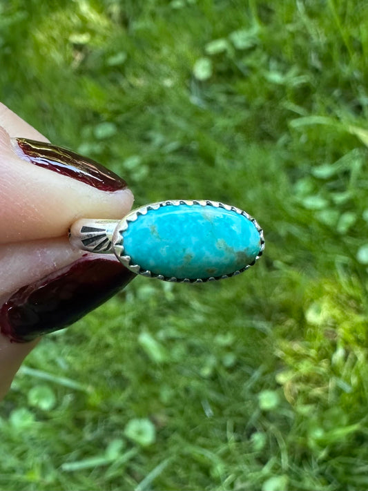 Kingman Turquoise Everywhere Ring size 7.5