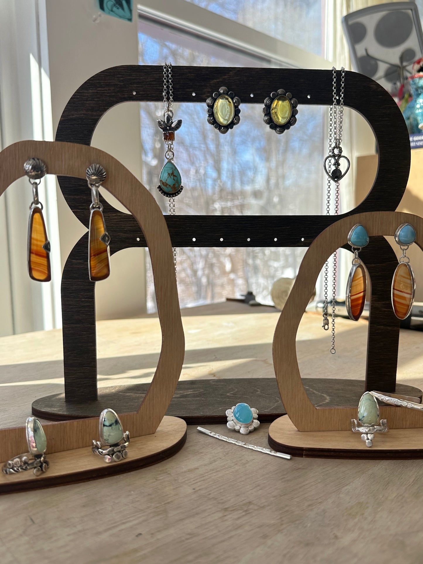 Chalcedony Seashell Ring