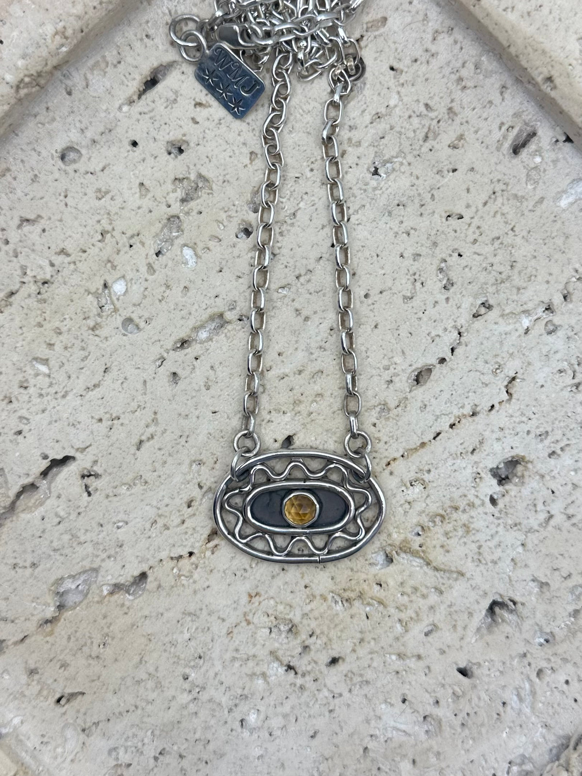 Citrine Hazy Sun Necklace