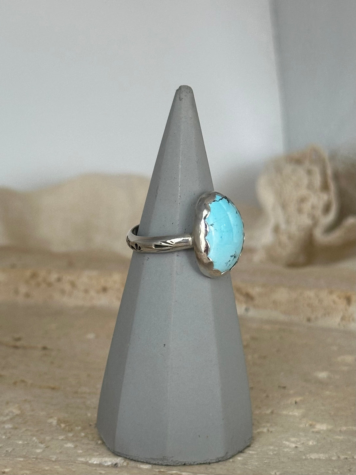 Golden Hill Turquoise Ring size 9