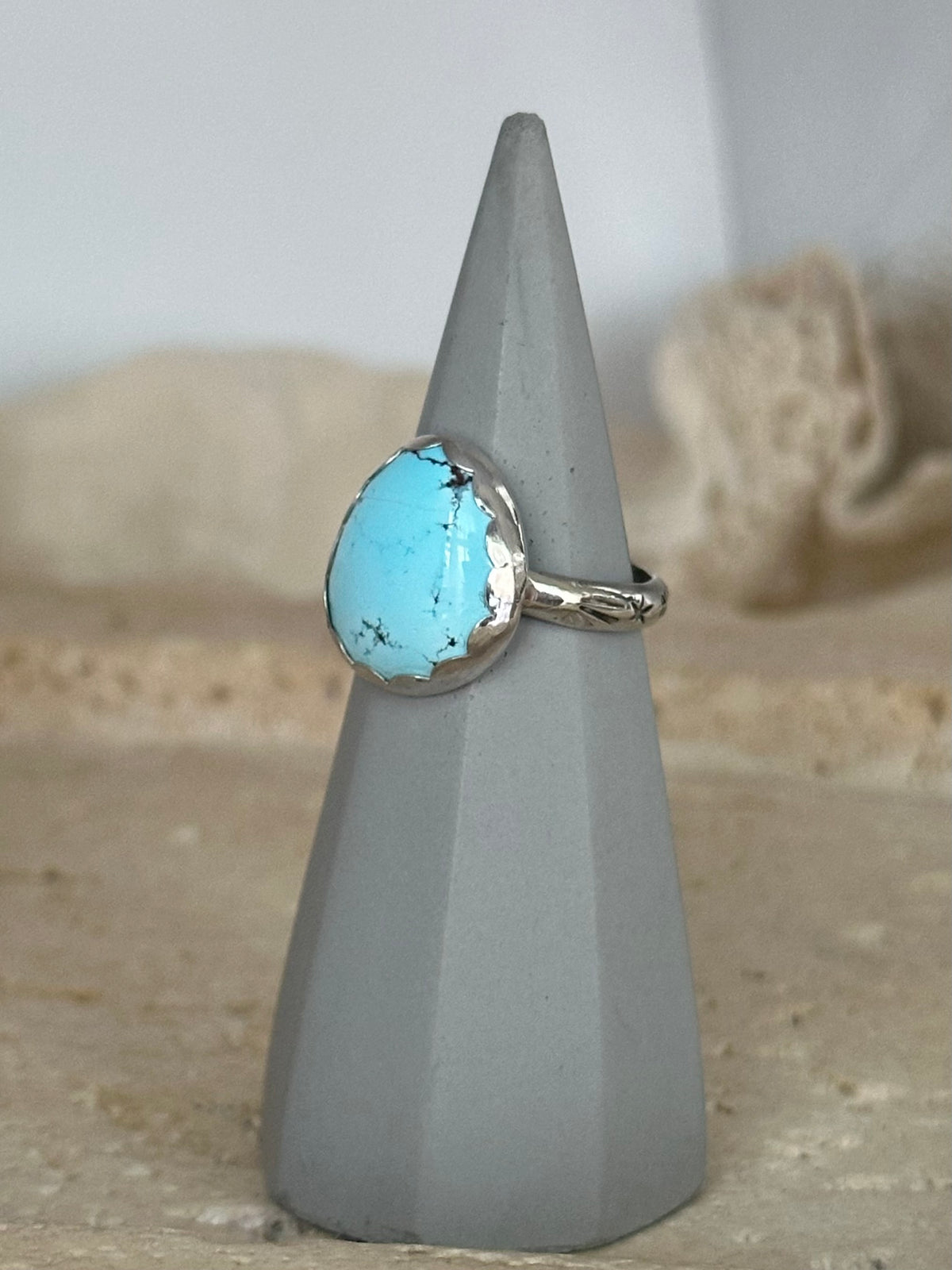 Golden Hill Turquoise Ring size 9