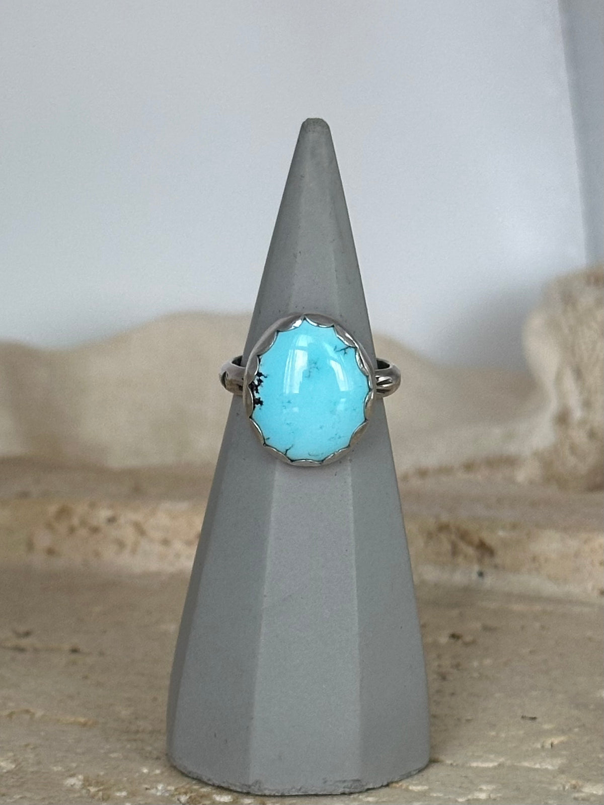 Golden Hill Turquoise Ring size 8