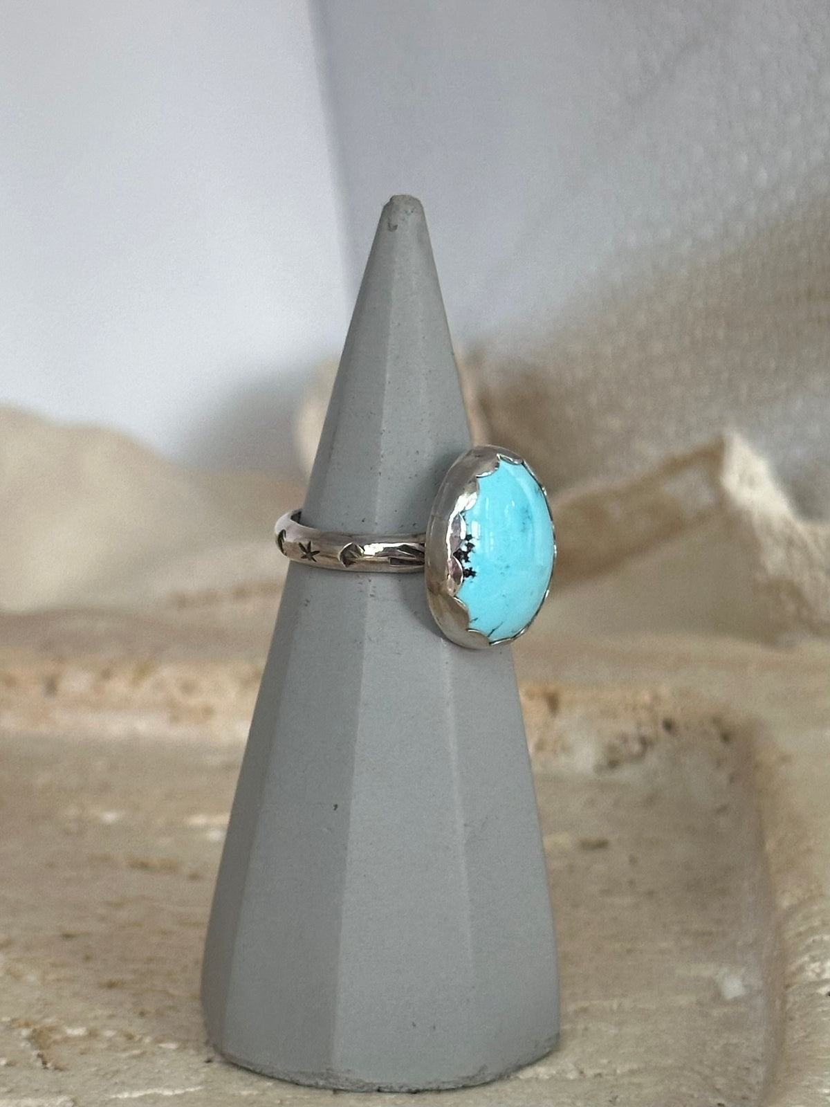 Golden Hill Turquoise Ring size 8