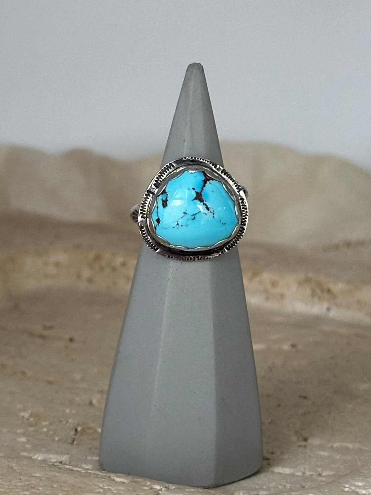 Golden Hill Turquoise Ring size 8