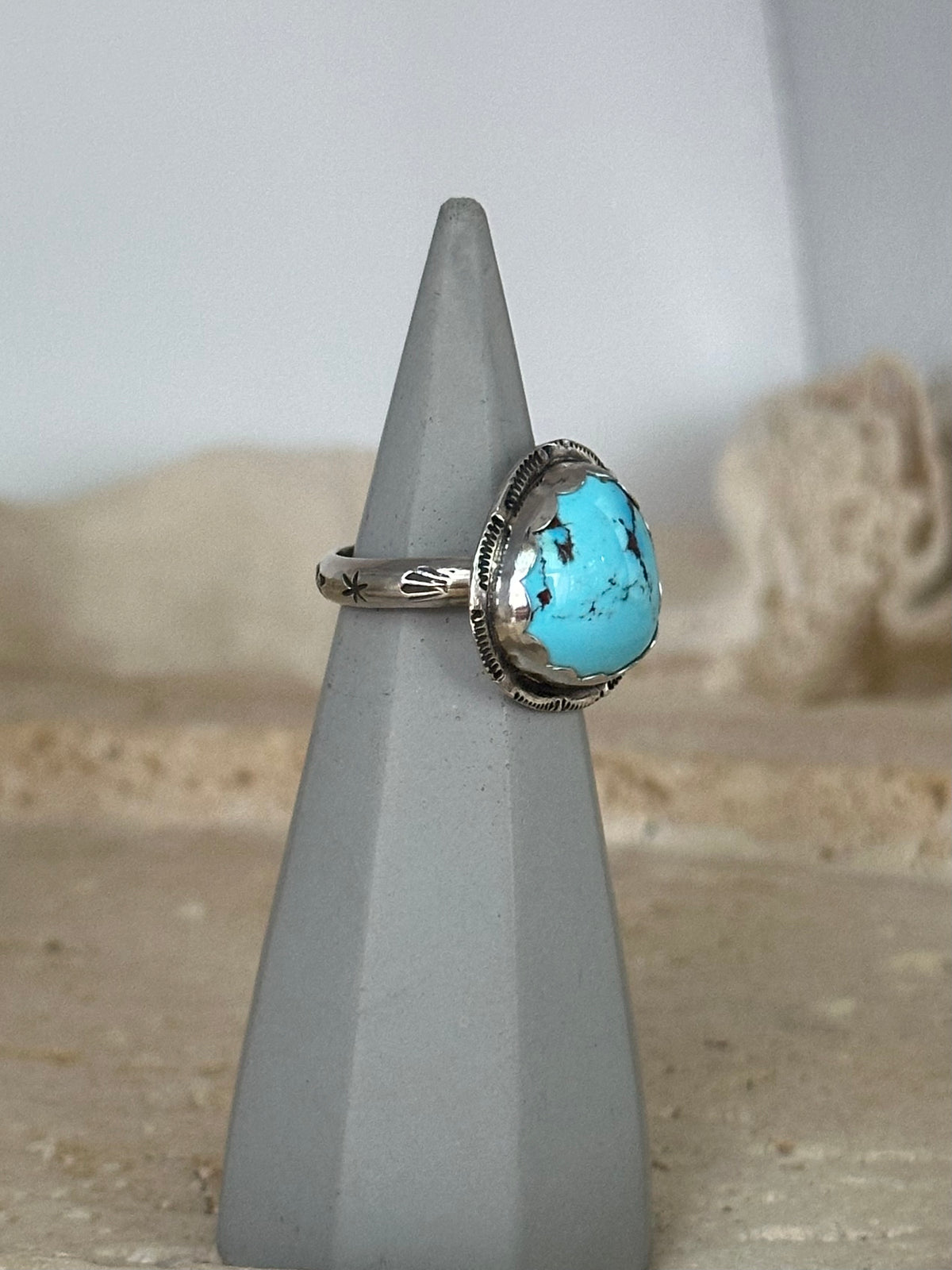 Golden Hill Turquoise Ring size 8