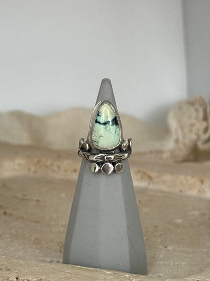 Variscite Minty Sterling Ring