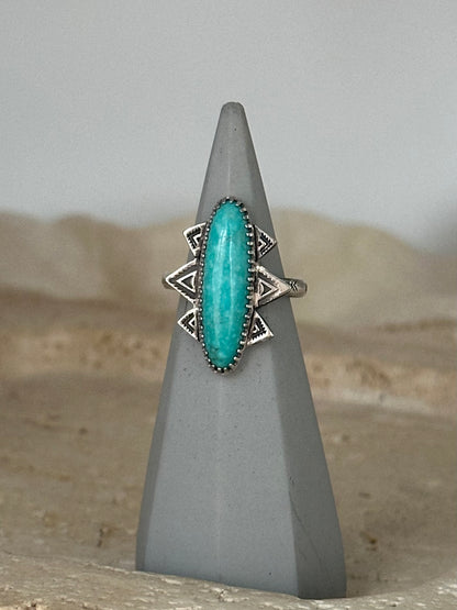 Turquoise Six Mountain Ring