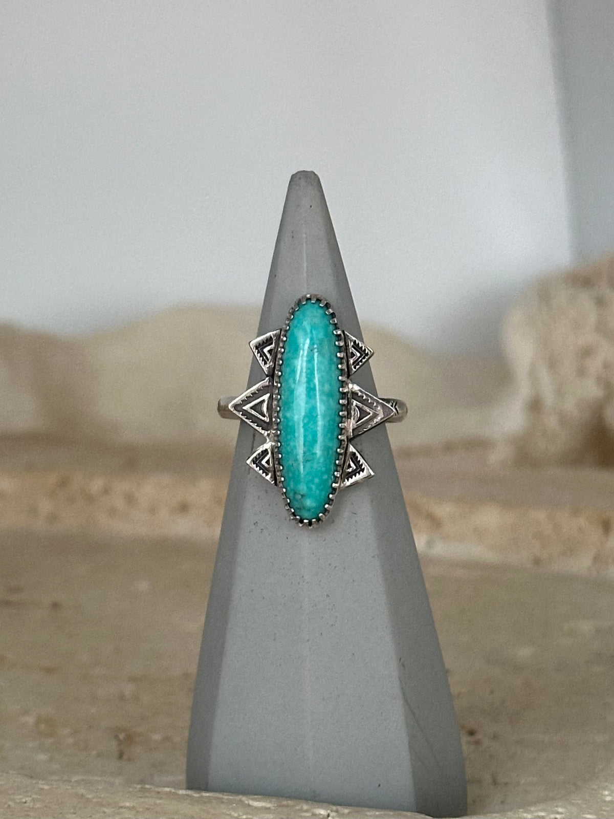 Turquoise Six Mountain Ring