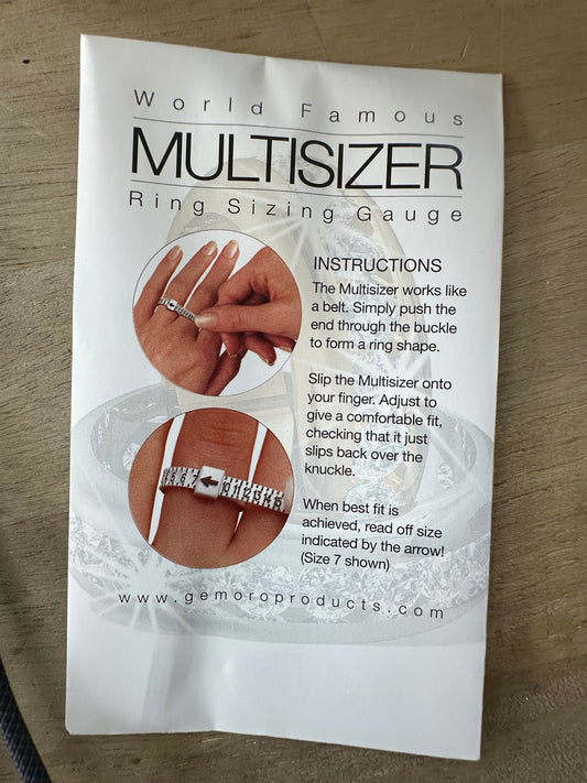 Multisizer Ring sizing gauge