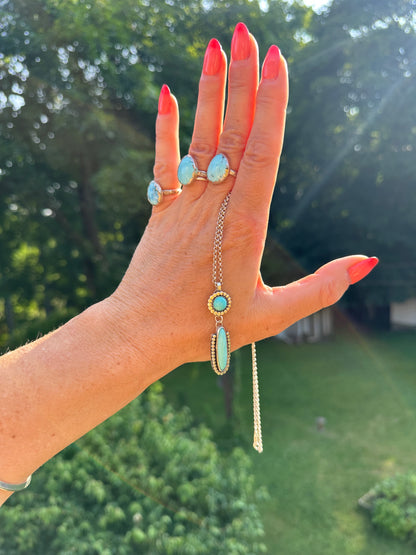 Carico Lake Turquoise Sunday Necklace