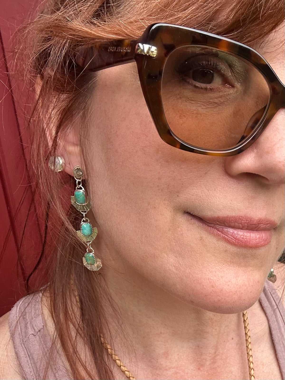 Tyrone Turquoise Lounge Earrings