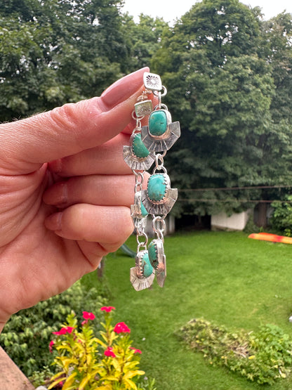 Tyrone Turquoise Lounge Earrings