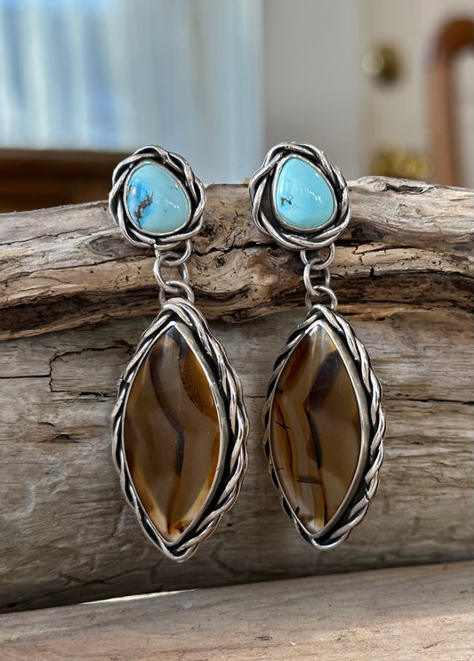 Sky and Earth Nest Earrings